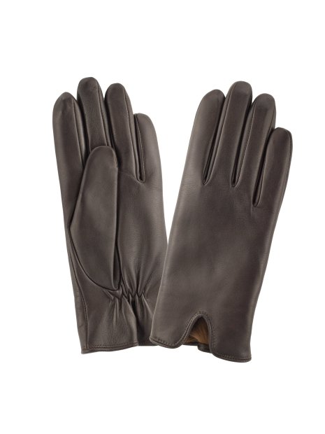 Glove Story 21391LA - AGNEAU - BRUN gants femme glove story doublé lapin gants-femme