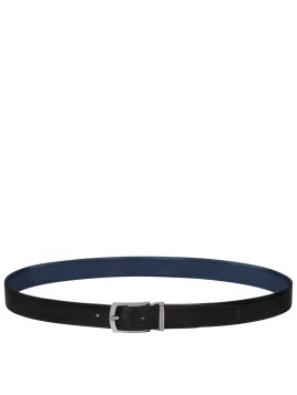 Longchamp 42045/024 - CUIR DE VACHETTE - N delta box ceinture homme reversible Ceinture homme
