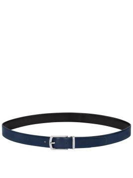 Longchamp 42045/024 - CUIR DE VACHETTE - N delta box ceinture homme reversible Ceinture homme