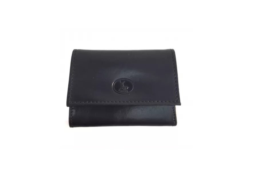 Frandi 442/23 RFID - VEAU - NOIR porte monnaie rabat pm Porte-monnaie