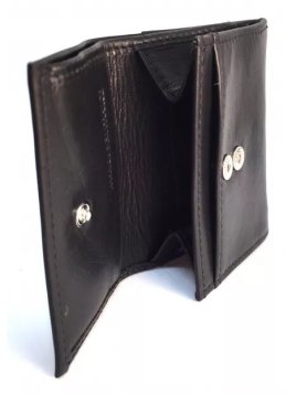 Frandi 442/23 RFID - VEAU - NOIR porte monnaie rabat pm Porte-monnaie