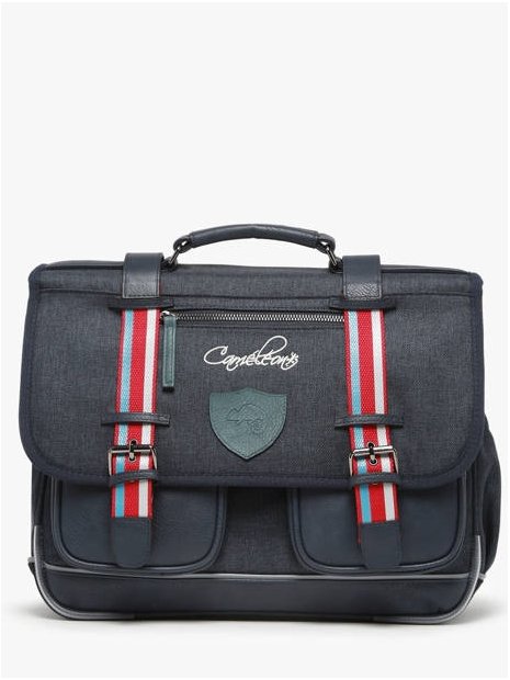 Caméléon VIB-CA38 - POLYESTER RECYCLÉ - N cartable enfant 2 compartiments vintage urban cartables-enfant