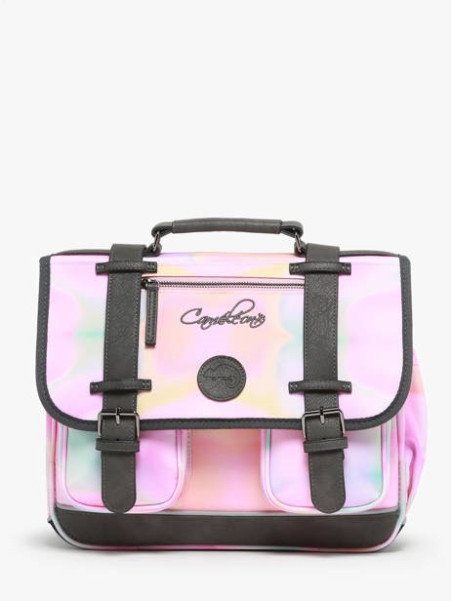 Caméléon VIG-CA41 - POLYESTER RECYCLÉ - P cartable enfant 3 compartiments vintage fantasy cartable Scolaire