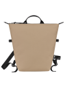 Longchamp 10166HSR - POLYAMIDE/CUIR - ARGI sac à dos l le pliage energy sacs-a-mains
