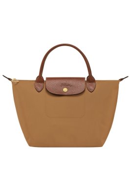 Longchamp 1621089 - NYLON ET CUIR - CHAMOI sac longchamp pliage porté main s Sacs à mains