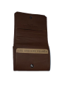 Les Ateliers Foures 9148 - CUIR DE VACHETTE - COGNAC Porte-monnaie/ Porte-billets pmpb