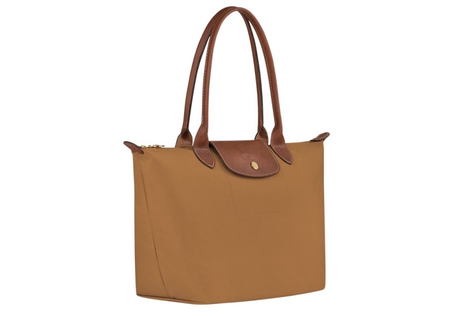 Longchamp 2605089 - NYLON ET CUIR - CHAMOI sac cabas m le pliage n'est pas format a4 Sac business