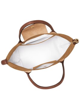 Longchamp 2605089 - NYLON ET CUIR - CHAMOI sac cabas m le pliage n'est pas format a4 shopping