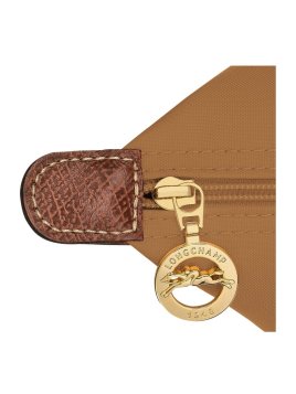 Longchamp 2605089 - NYLON ET CUIR - CHAMOI sac cabas m le pliage n'est pas format a4 shopping