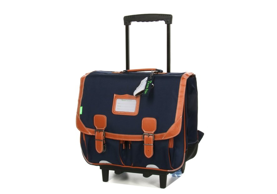 Tann's 431 - PETS - CAMILLE MARINE Cartable Trolley 41cm cartable Scolaire
