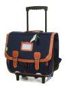 Tann's 431 - PETS - CAMILLE MARINE Cartable Trolley 41cm cartables-enfant