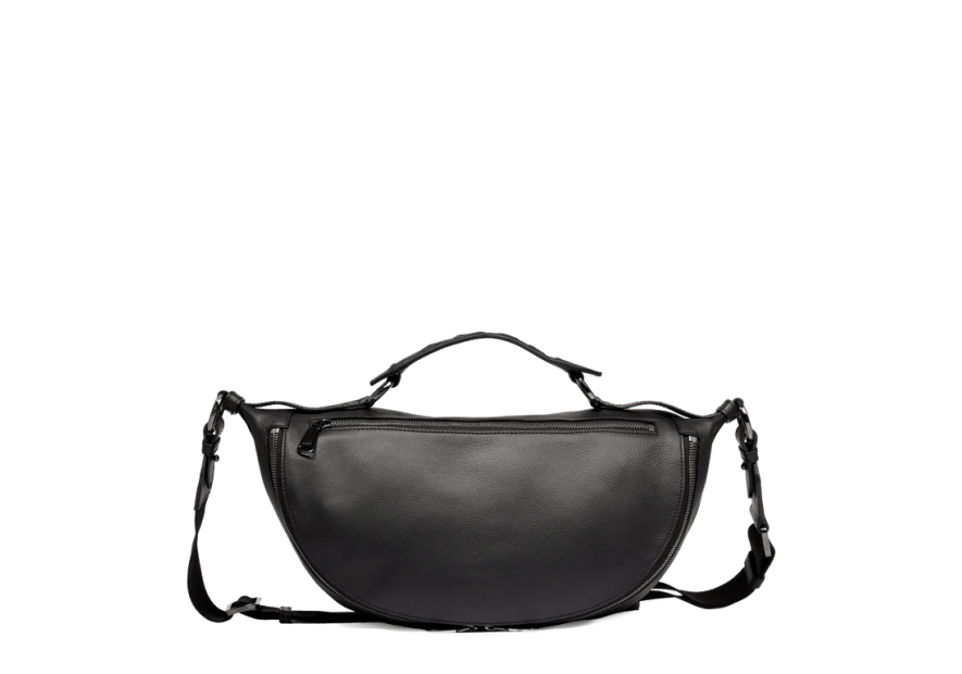 Lancel A13301 - CUIR DE VACHETTE - NOIR sac porté croisé m origami de lancel Sac porté travers