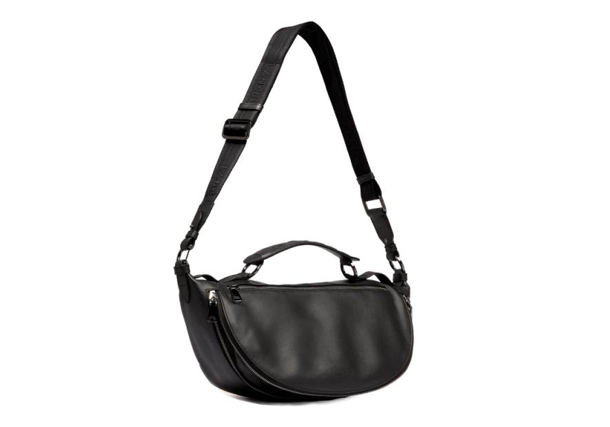 Lancel A13301 - CUIR DE VACHETTE - NOIR sac porté croisé m origami de lancel Sac porté travers