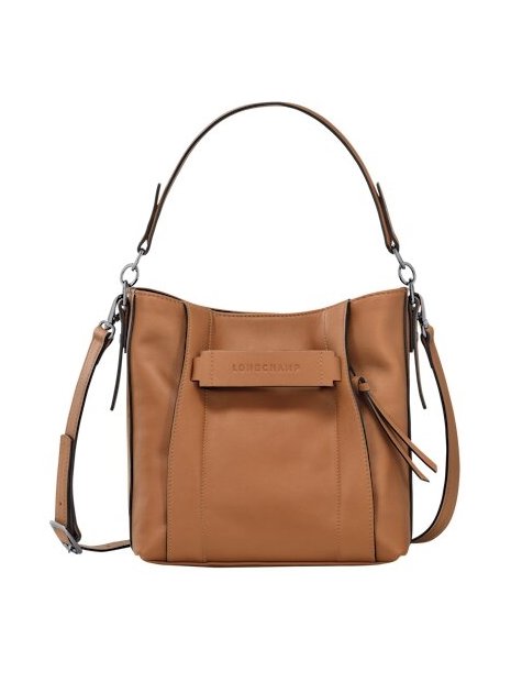 Longchamp 10215HCV - CUIR DE VEAU - NATURE sac bandoulière s longchamp 3d sacs-a-mains