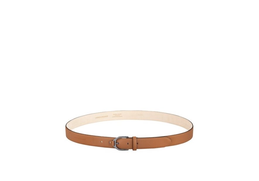 Longchamp 40071/HCV - CUIR DE VEAU - NATUR ceinture 30 mm 3d Ceintures