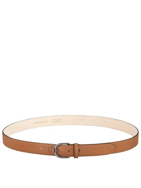 Longchamp 40071/HCV - CUIR DE VEAU - NATUR ceinture 30 mm 3d Ceintures