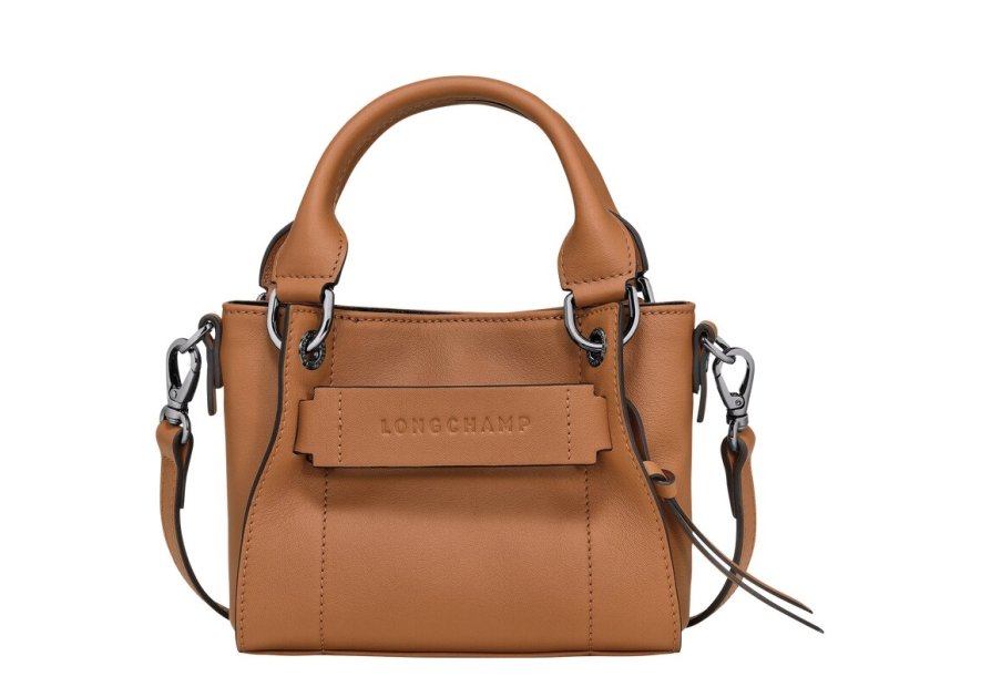 Longchamp 10254/HCV - CUIR DE VEAU - NATUR sac à main xs 3d Sac business