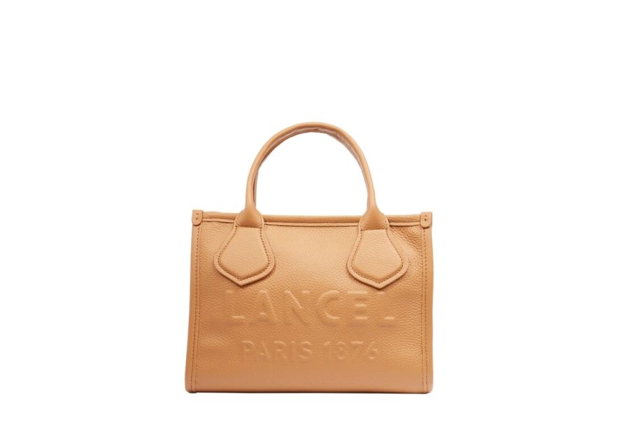 Lancel A12995 - CUIR DE VACHETTE - CAME cabas zippé s jour de lancel Sac porté main