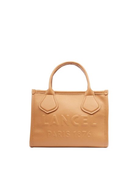 Lancel A12995 - CUIR DE VACHETTE - CAME cabas zippé s jour de lancel Sac porté main