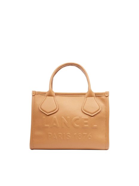Lancel A12995 - CUIR DE VACHETTE - CAME cabas zippé s jour de lancel sacs-a-mains