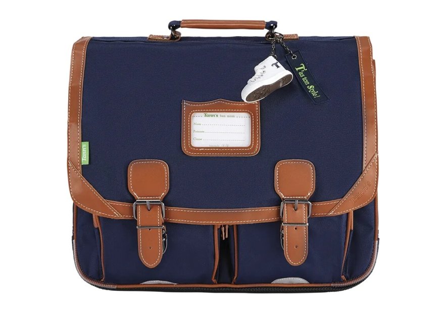 Tann's 411 - POLYESTER - CAMILLE MARINE tann's cartable 41 cm cartable Scolaire