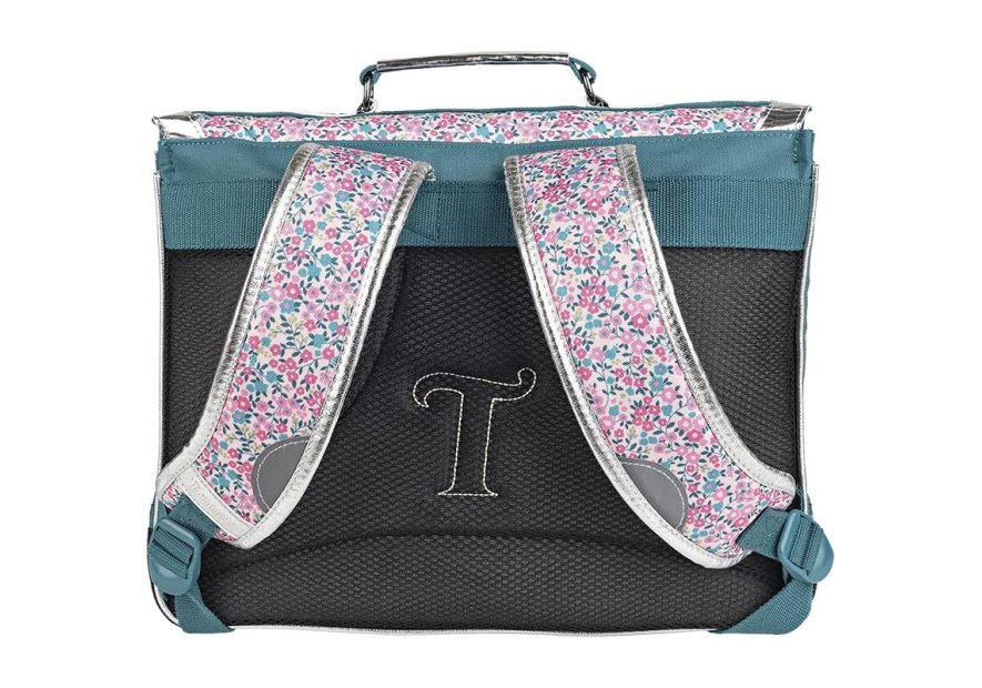 Tann's 442 - POLYESTER RECYCLÉ - MAELLE cartable 38cm 2 soufflet timéo bleu Cartables enfant