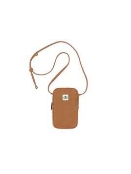 hindbag BILL - COTON BIO - CANELLE pochette téléphone bill Sac business