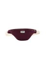 hindbag OLIVIA - COTON BIO - PRUNE sac banane olivia sacs-a-mains