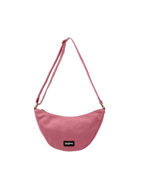 hindbag ANDREA - COTON BIO - BLUSH sac bandoulière demi lune andrea hindbag sacs-a-mains