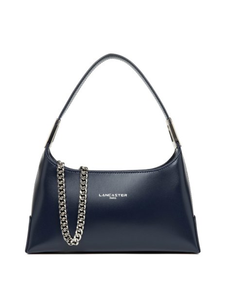 Lancaster 433-30 - CUIR DE VACHETTE - BLEU sac porté épaule suave s taille s sacs-a-mains
