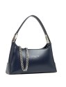 Lancaster 433-30 - CUIR DE VACHETTE - BLEU sac porté épaule suave s taille s sacs-a-mains