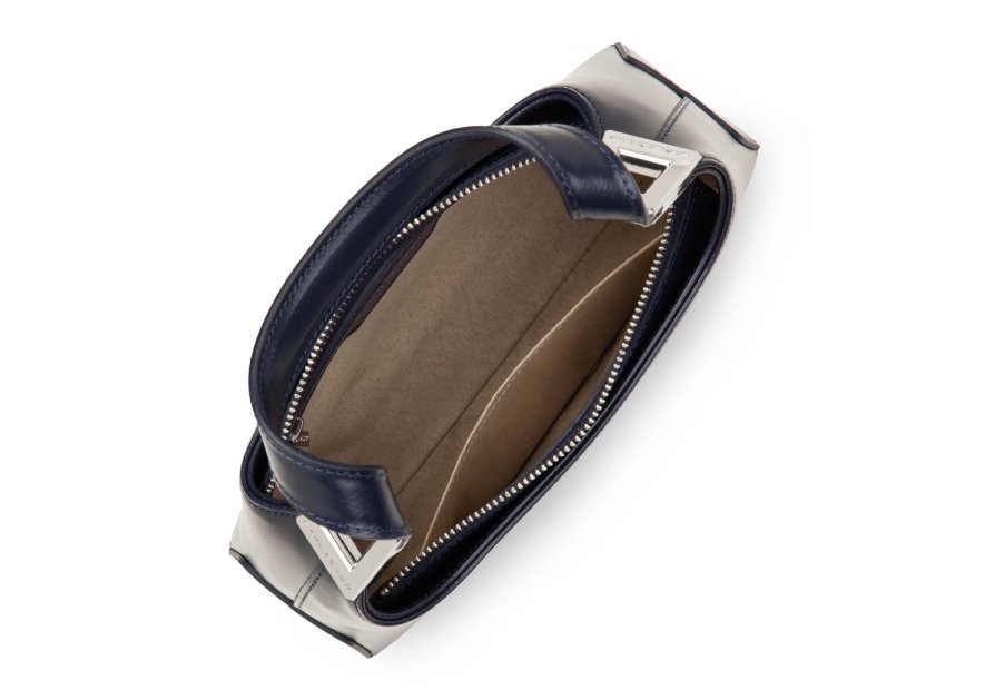 Lancaster 433-30 - CUIR DE VACHETTE - BLEU sac porté épaule suave s taille s Sac porté travers
