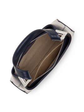 Lancaster 433-30 - CUIR DE VACHETTE - BLEU sac porté épaule suave s taille s Sac porté travers