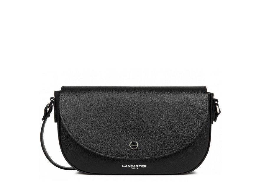 Lancaster 480-049 - CUIR DE VACHETTE - NOI sac rabat long bao Sac business
