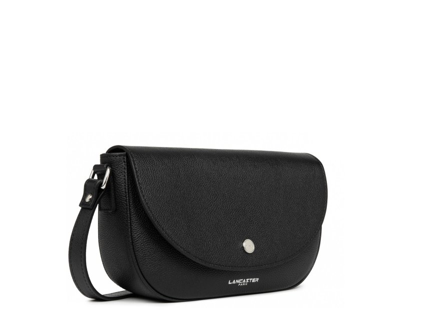Lancaster 480-049 - CUIR DE VACHETTE - NOI sac rabat long bao Sac business