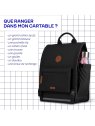 Cabaïa DISCOVER M - POLYESTER - BERLIN  sac à dos scolaire m cartable-scolaire