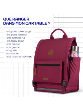 Cabaïa DISCOVER M - POLYESTER - MATERA sac à dos scolaire m cartable Scolaire