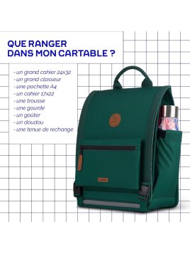 Cabaïa DISCOVER M - POLYESTER - GLENCOE sac à dos scolaire m cartable Scolaire