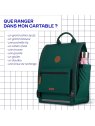 Cabaïa DISCOVER M - POLYESTER - GLENCOE sac à dos scolaire m cartable-scolaire