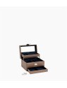 Le Tanneur TBJ7325 - CUIR DE VACHETTE - TAU coffret bijoux ouverture automatique m coffret-bijoux