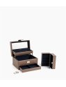 Le Tanneur TBJ7325 - CUIR DE VACHETTE - TAU coffret bijoux ouverture automatique m coffret-bijoux