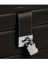 Le Tanneur TBJ7325 - CUIR DE VACHETTE - NOI coffret bijoux ouverture automatique m coffret-bijoux