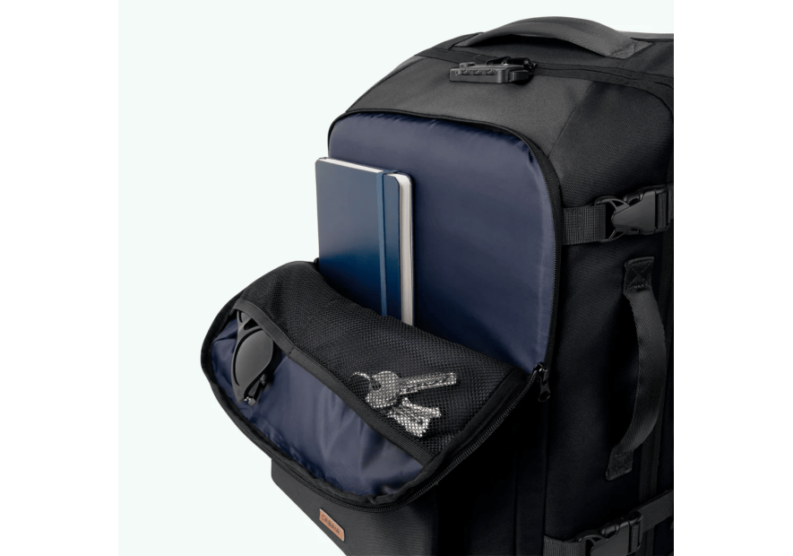 Cabaïa SOFT SUITCASE - POLYESTER - BERL sac de voyage cabine à roulette Sac de voyage à roulettes