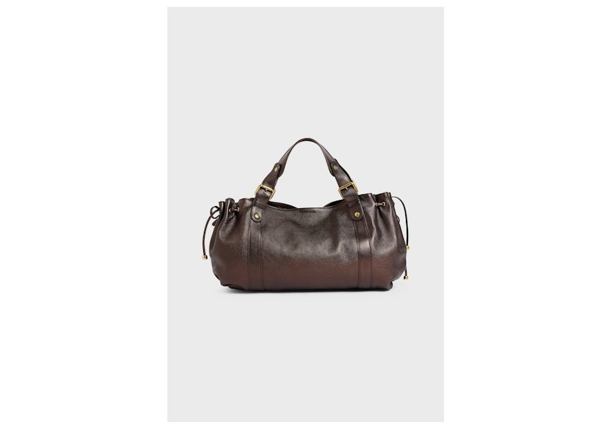 Gerard Darel 24H/446 - CUIR DE CHEVRE - BRUN  sac porté main 24 heures Sac business