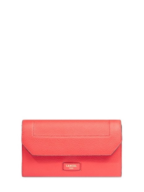 Lancel A11122 - CUIR DE VACHETTE - ROUG lancel-ninon-portefeuille chaine sacs-a-mains