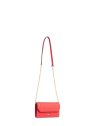 Lancel A11122 - CUIR DE VACHETTE - ROUG lancel-ninon-portefeuille chaine sacs-a-mains