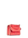 Lancel A09221 - CUIR DE VACHETTE - ROUG lancel-ninon-sac à rabat s sacs-a-mains
