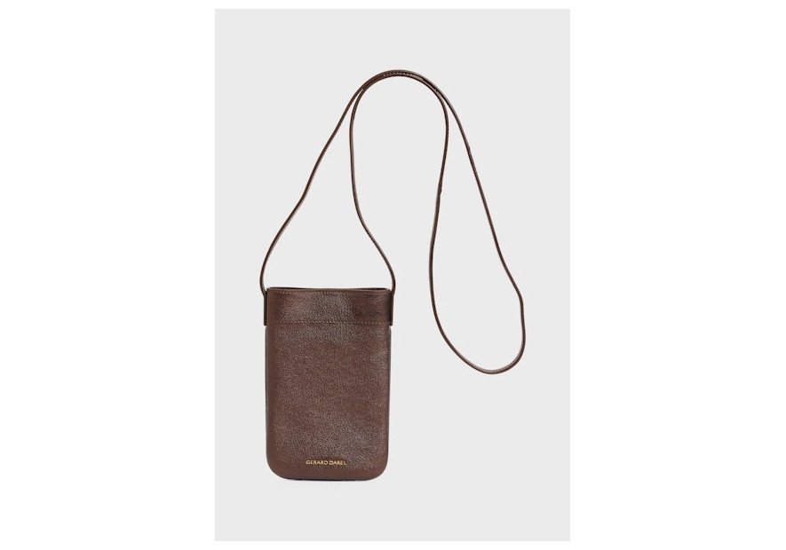 Gerard Darel LADYPHONE/446 - CUIR DE VACHETTE pochette téléphone en cuir Sac business