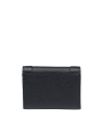 Lancel A13179 - CUIR DE VACHETTE - NOIR porte monnaie/ cartes compact porte-monnaie-femme