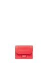 Lancel A13179 - CUIR DE VACHETTE - ROUG porte monnaie/ cartes compact porte-monnaie-femme
